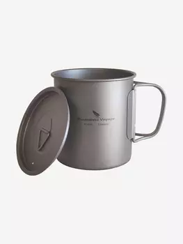 Кружка Boundless Voyage титановая, 450 мл, Серебряный