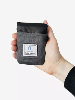 Покрывало для пикника RoadLike Pocket 110*160 см черный, Черный