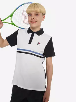 Поло для мальчиков FILA, Черный