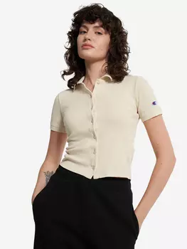 Поло женское Champion, Бежевый