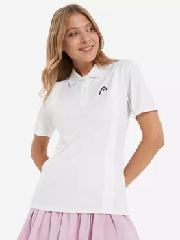 Поло женское Head Tech Club, Белый