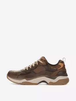 Полуботинки мужские Skechers Staxed, Коричневый, размер 45