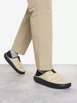 Полуботинки утепленные мужские Crocs Classic Puff Moc, Бежевый