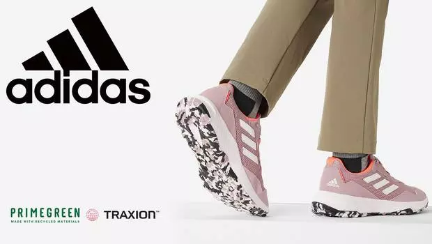 Полуботинки женские adidas Tracefinder W, Розовый, размер 38