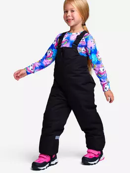 Полукомбинезон для девочек PlayToday, Черный