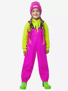 Полукомбинезон непромокаемый детский NIKASTYLE, Розовый