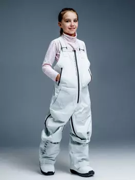 Полукомбинезон подростковый TERROR - HIGH PERFORMANCE, Белый