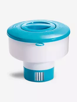 Поплавок-дозатор Intex 29041N для химии в таблетках по 200 г (17,8 см), Голубой