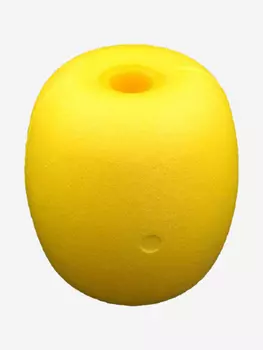 Поплавок Петроканат EVA, YQE-6, 148*95*22 мм, плавучесть 630 г (в упаковке 120 штук), Желтый