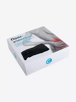 Пояс-электрод СТЛ для физиотерапии, Черный