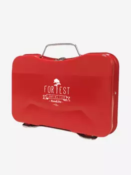 Портативный гриль RoadLike Grill, красный, Красный