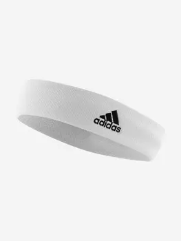 Повязка adidas Tennis Headband, Белый, размер 58