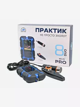 Практик 8 PRO wi-fi DUO Эхолот, Черный