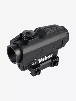 Прицел призматический Veber Wolf Alfa P1X25 mini, Черный