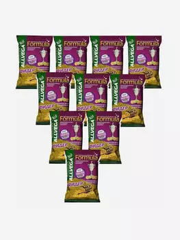 Прикормка натуральная ALLVEGA "Formula Feeder River" (ФИДЕР РЕКА) 10 пакетов по 0,9 кг., Коричневый