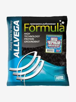 Прикормка зимняя готовая ALLVEGA "Formula Winter Ready" 0,5кг (ЛЕЩ ЧЕРНЫЙ) 5 пакетов по 0,5 кг, Черный