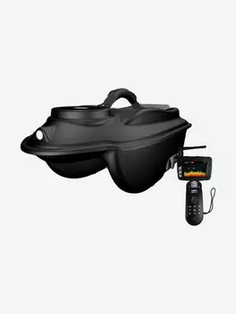 Прикормочный кораблик ACTOR Pro (эхолот+GPS), Черный