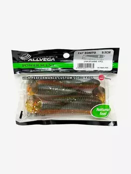 Приманка съедобная ALLVEGA "Fat Bonito" 9,5см 8,5г, Зеленый