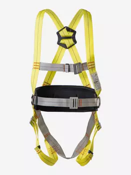 Привязь страховочная с интегрированным поясом для удержания и позиционирования унисекс VENTO "Альфа 0.2", размер 2, Желтый