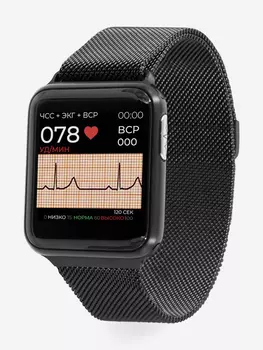Профессиональные часы здоровья HEALTHBAND Health Watch Pro №5 Milan, Черный