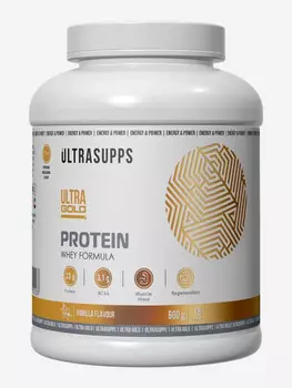 Протеин Ultrasupps Ultra Gold "Ваниль", 600 г, Белый