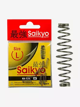 Пружины фидерные для рыбалки Saikyo KA-100 BN №L (10 шт.), Черный
