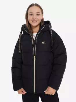 Пуховик для девочек FILA, Черный