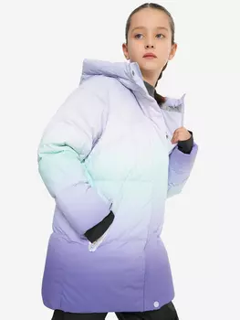 Пуховик для девочек Toread, Фиолетовый