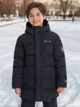 Пуховик для мальчиков Outventure, Черный