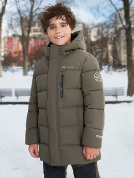 Пуховик для мальчиков Outventure, Коричневый