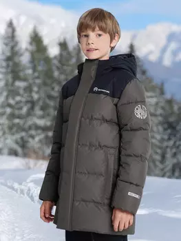 Пуховик для мальчиков Outventure, Коричневый