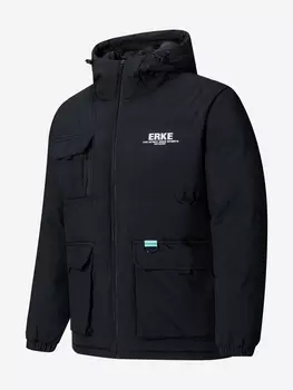 Пуховик мужской Erke, Черный