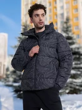 Пуховик мужской FILA, Черный