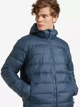Пуховик мужской Jack Wolfskin Helium, Синий, размер 46-48