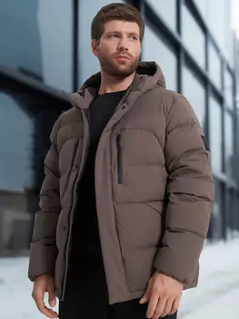 Пуховик мужской Jack Wolfskin Roemertor, Коричневый