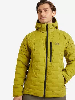 Пуховик мужской Mountain Hardwear Stretchdown™ Hoody, Зеленый, размер 50-52