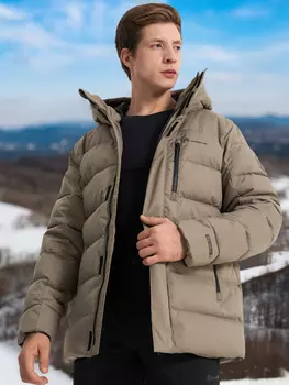 Пуховик мужской Outventure, Коричневый