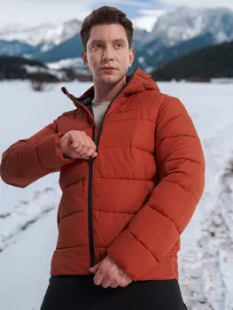 Пуховик мужской Outventure, Коричневый