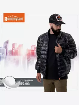 Пуховик Remington Urban Rifle Black, Черный