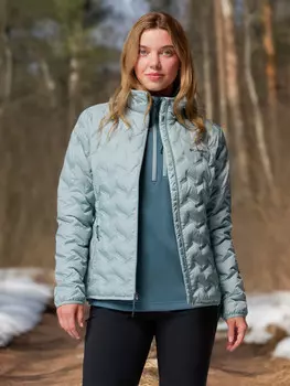 Пуховик женский Columbia Delta Ridge II Down Jacket, Голубой