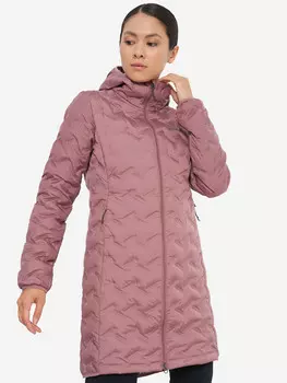 Пуховик женский Columbia Delta Ridge II Long Down Jacket, Розовый
