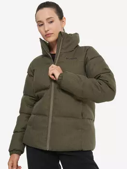 Куртка утепленная женская Columbia Puffect Herringbone Jacket, Зеленый