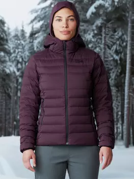 Пуховик женский Mountain Hardwear Deloro, Фиолетовый