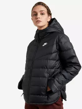 Пуховик женский Nike Sportswear Therma-FIT Windrunner, Черный