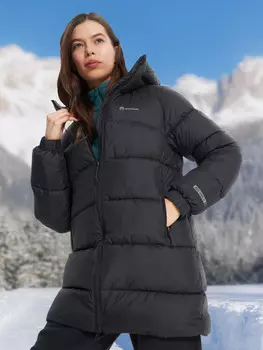 Пуховик женский Outventure Alakol, Черный