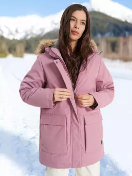 Пуховик женский Outventure, Розовый