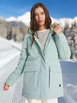 Пуховик женский Outventure, Зеленый