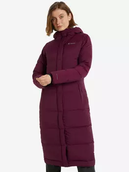 Пуховик женский Snow Lake Long Down Jacket, Фиолетовый