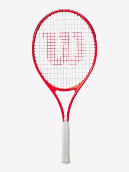 Ракетка для большого тенниса детская Wilson Roger Federer TNS RKT 25", Красный