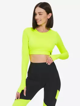 Лонгслив женский EUPHORIA Classic, Зеленый